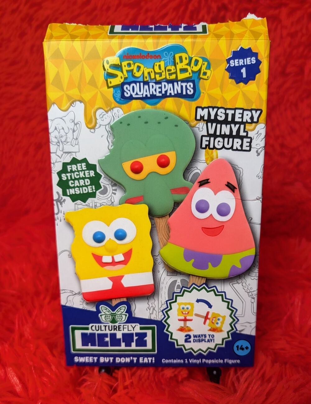 NWT Spongebob Squarepants Ice Cream Meltz Mystery Vinyl Figure Sandy Cheeks Rare